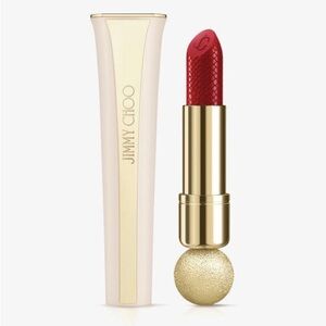 JIMMY CHOO Satin Lip Color in Red Carpet, NWT